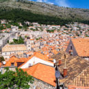 Across the old town to the new, Dubrovnik, Croatia